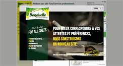 Desktop Screenshot of bonduelle-foodservice.be